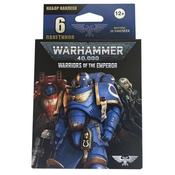 Блистер из 6 пакетиков Panini WARHAMMER 40000 Вархаммер