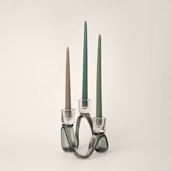 Подсвечник трехрожковый Кианит