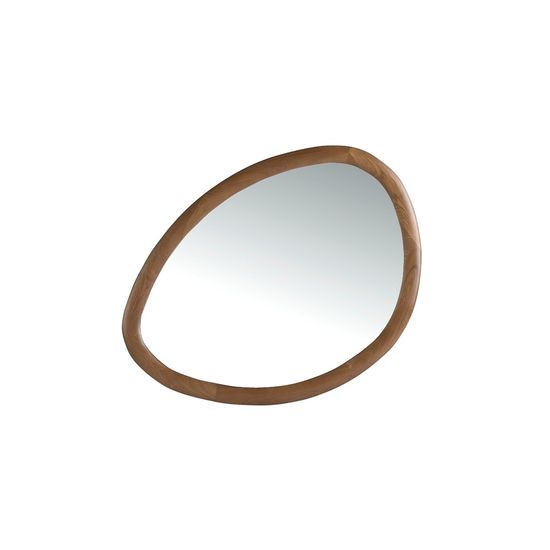 Зеркало 3245/21073E в деревянной раме орехового цвета