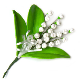 Украшение сахарное БУКЕТ ЛАНДЫШ 1 букет