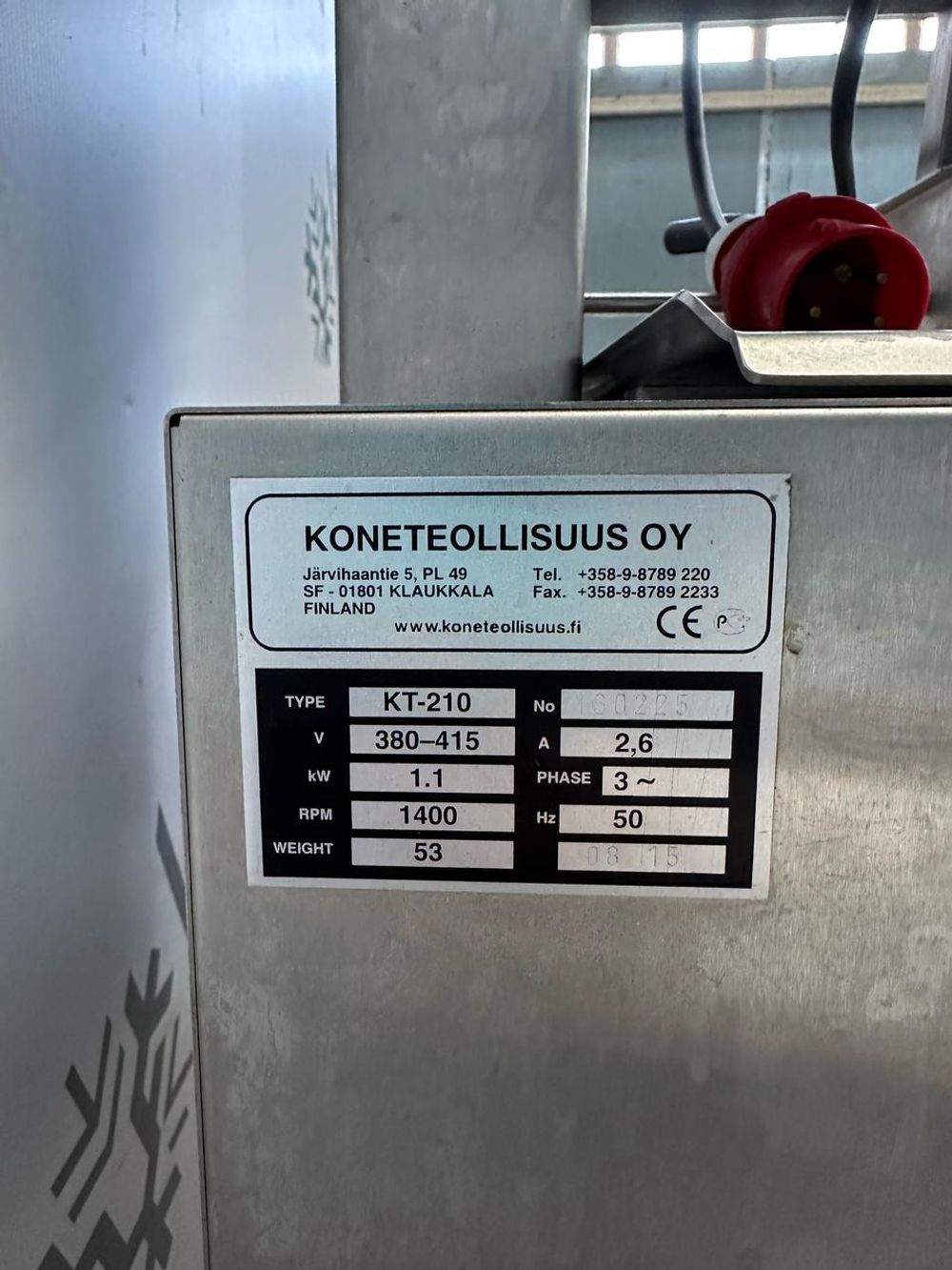 Пила ленточная Koneteollisuus Oy (KT) 210