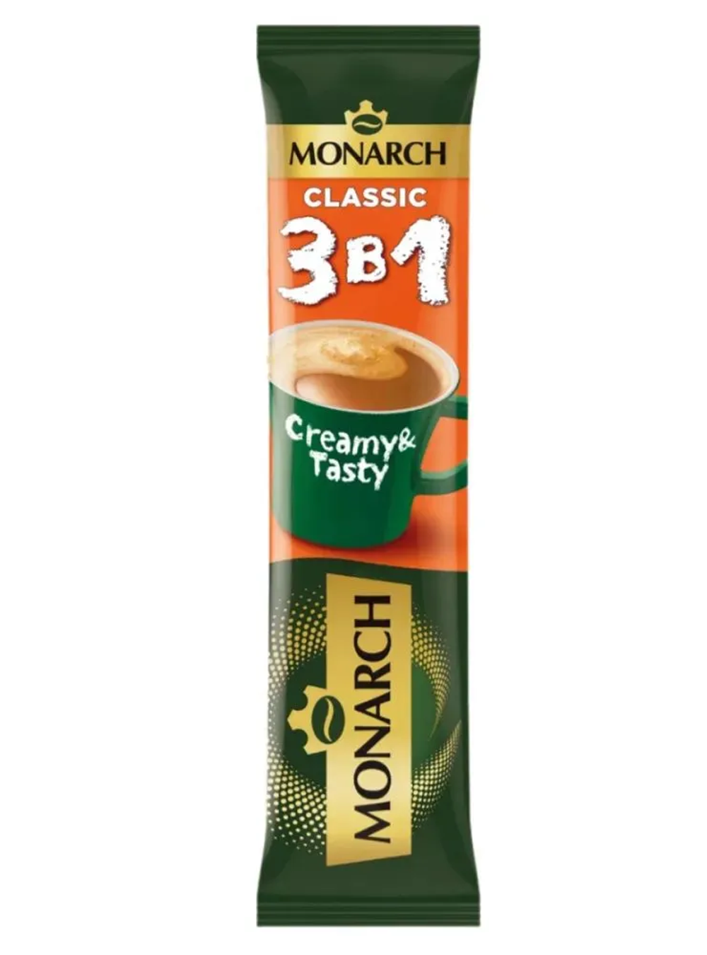 Кофе растворимый Monarch Classic, 3 в 1, 24 стика (Монарх)