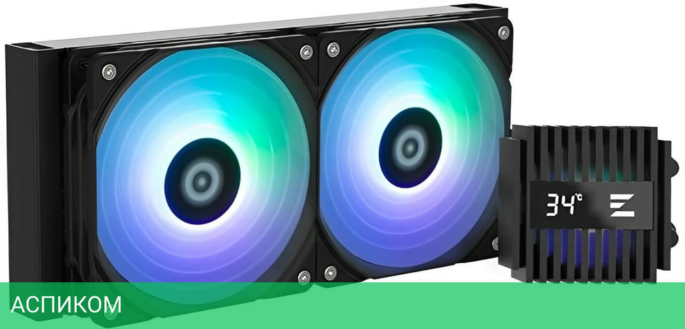 Система жидкостного охлаждения для процессора Zalman ALPHA2 A24 черный
