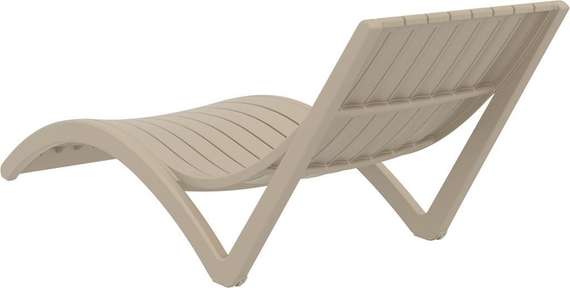 Шезлонг Slim бежевый
