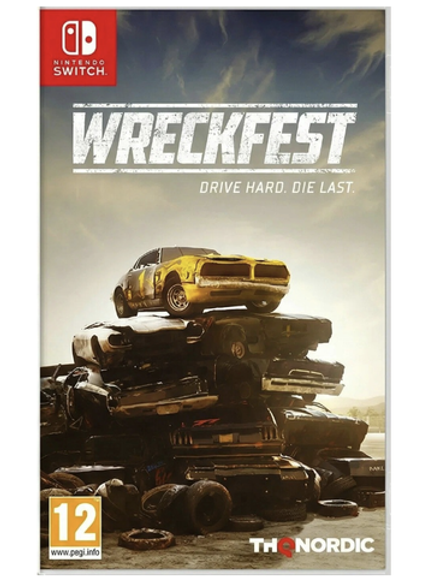 Wreckfest Стандартное издание (картридж для Nintendo Switch, полностью на русском языке)