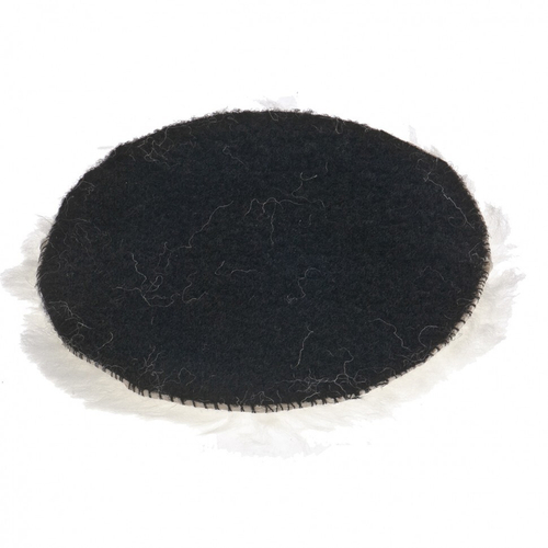 Насадка полировальная "под липучку", 125 мм, натуральная шерсть Matrix, 75952