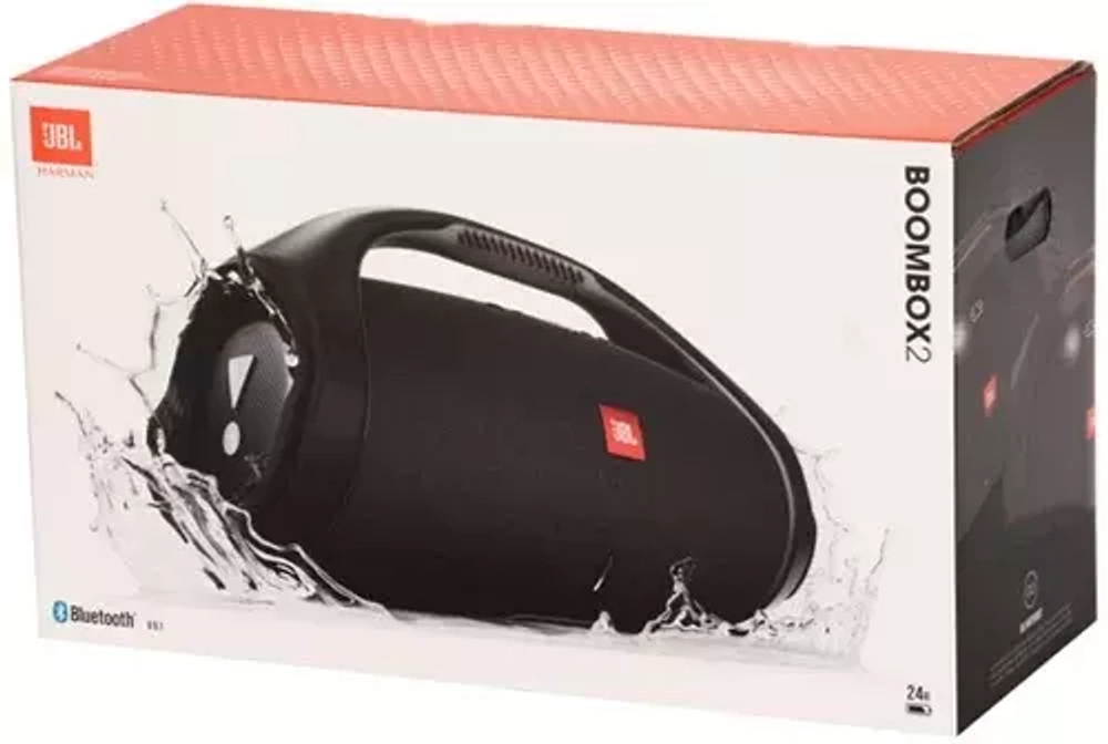 Портативная колонка JBL Boombox 2 Black (JBLBOOMBOX2BLKEU)