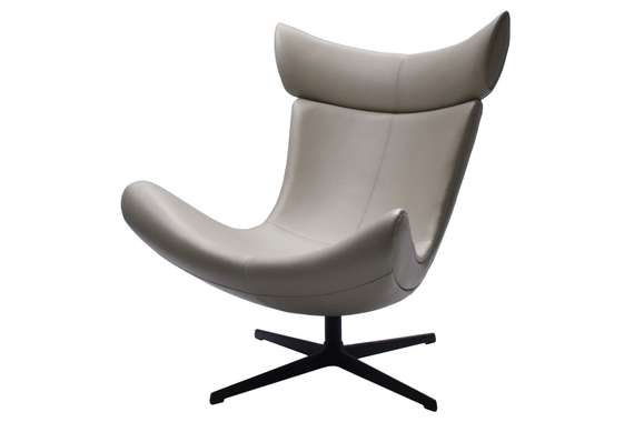 Кресло Toro, бежевая экокожа