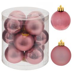 GAEM Набор из 12шт Украшение новогоднее "Шар", D 4 см, L4 W4 H5 см