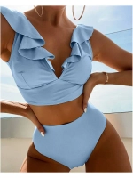 Купальник раздельный с высокой посадкой