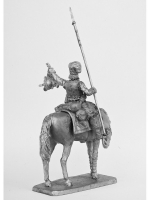 Оловянный солдатик Конный казак с пикой