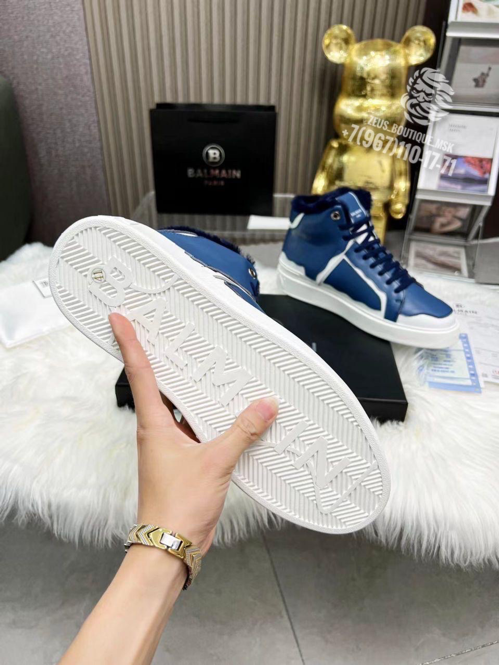 Кеды Balmain