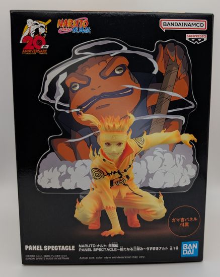 Фигурка Panel Spectacle Naruto Shippuden Uzumaki Naruto (9см) (19783) 4983164197839 по мотивам аниме "Наруто".