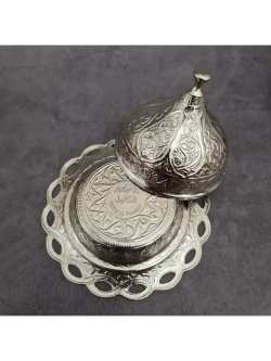 Кофейный сервиз на 2 персоны "Клевер" с подносом. Турция.