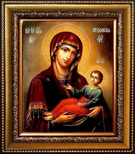 Муромская Икона Божией Матери. Икона на холсте.