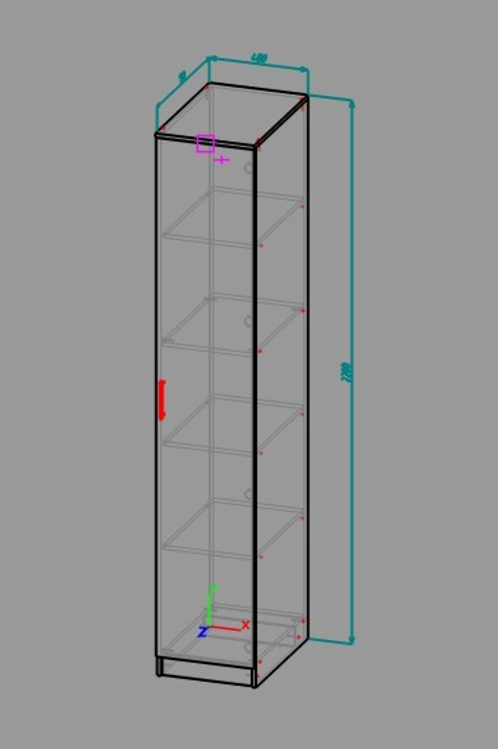 Пенал 400 Лотос
