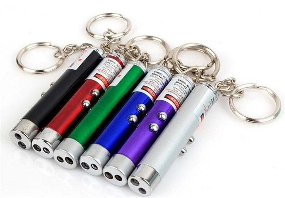 Брелок с лазером