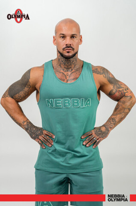 Майка GYM TANK TOP STRENGTH 714 Зеленая