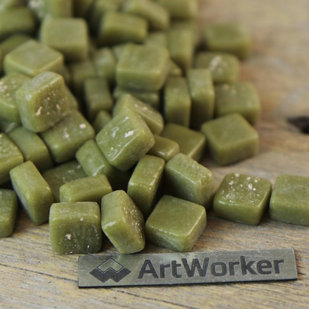 FLORY12 104 Стеклянная мозаика 12х12 мм, 0,5 кг