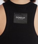 топ canotta DONDUP - made in Italy - черный(S947 JF0326D XXX)