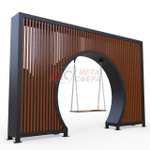 Японская арка с качелью и подсветкой