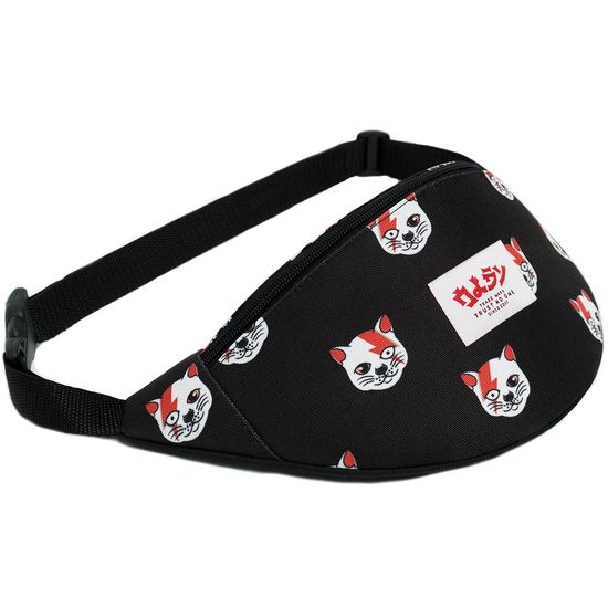 Поясная сумка OLDY. Кот. Черный