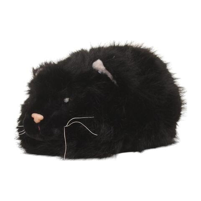 Мягкая игрушка Кошка подушка черная 29 см, C-41448