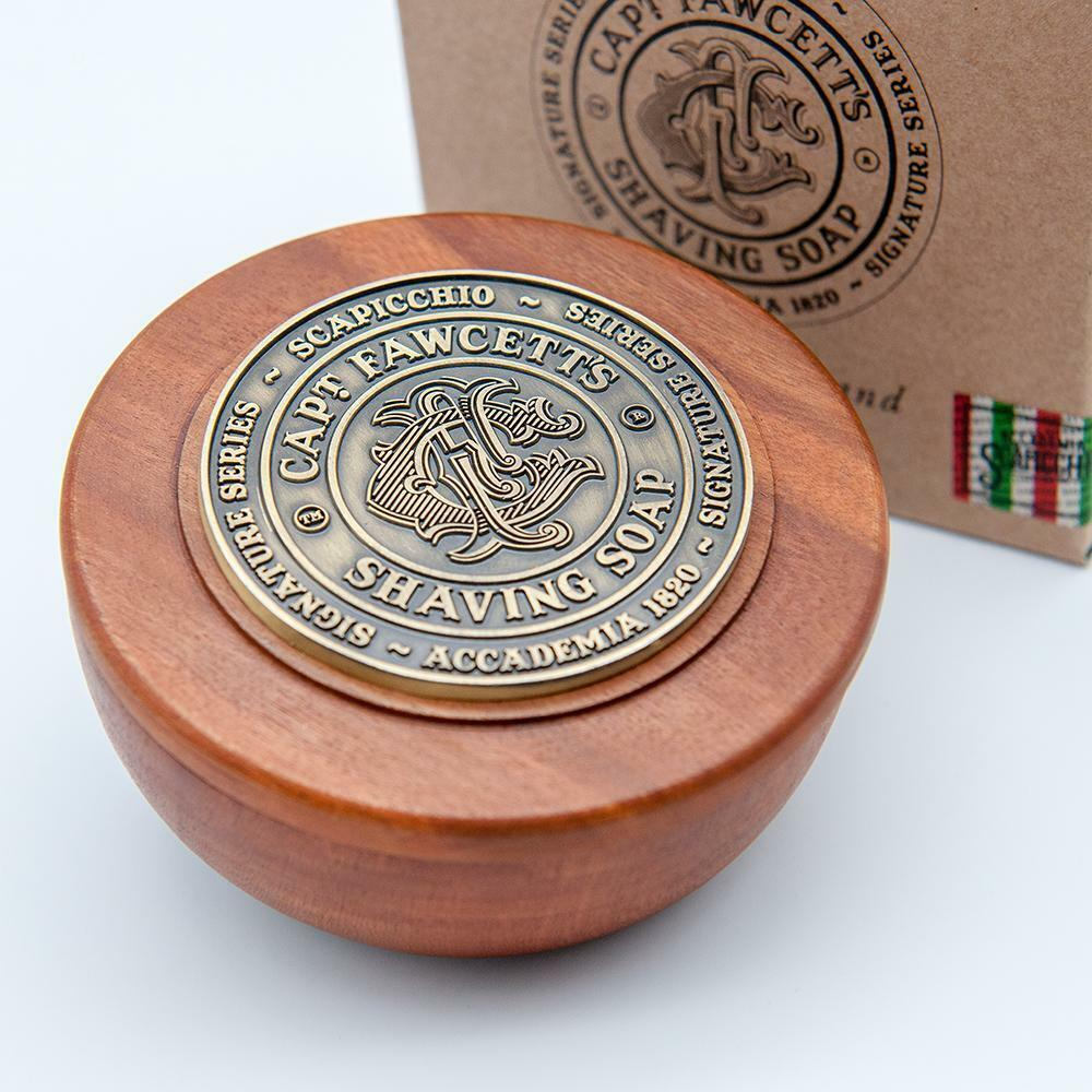 Captain Fawcett Shaving Soap Scapicchio Fig Olive & Bay Rum - Мыло для бритья 110 гр