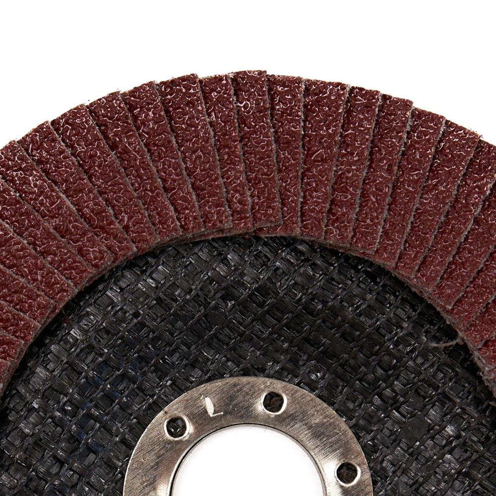 Круг шлифовальный лепестковый ROSSVIK 125*22мм 40 Grit. Тип29, Zr, 80м/с, 12250об/мин