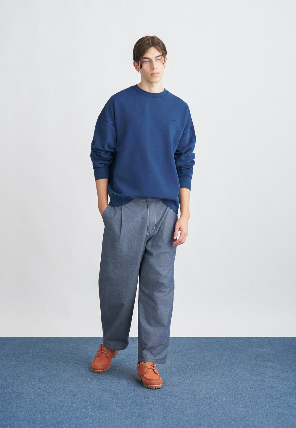 Carhartt WIP BENTON - Толстовка - Синий