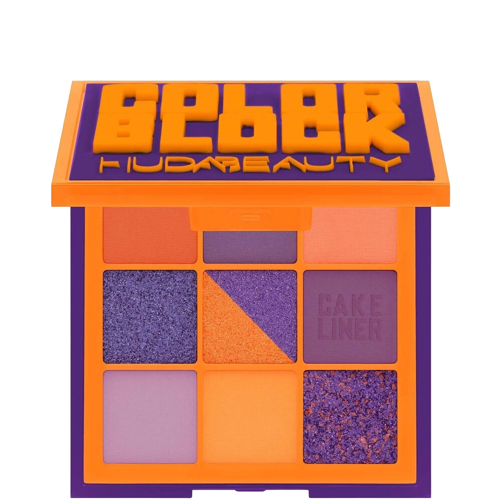 Huda Beauty Color Block Obsessions Palette - Orange&Purple