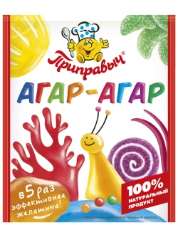 Агар-агар, желатин, 9 шт. по 7 г