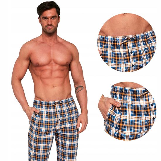 Брюки домашние мужские в клетку Cornette 691/30