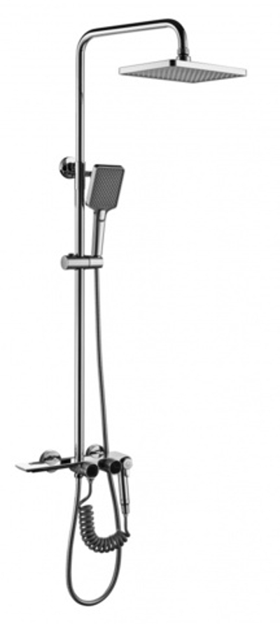 323562 Душевая система, водопад (ХРОМ) ViEiR (5/1шт)