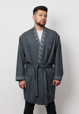 Шапан шерстяной OYU TOLQYN GREY