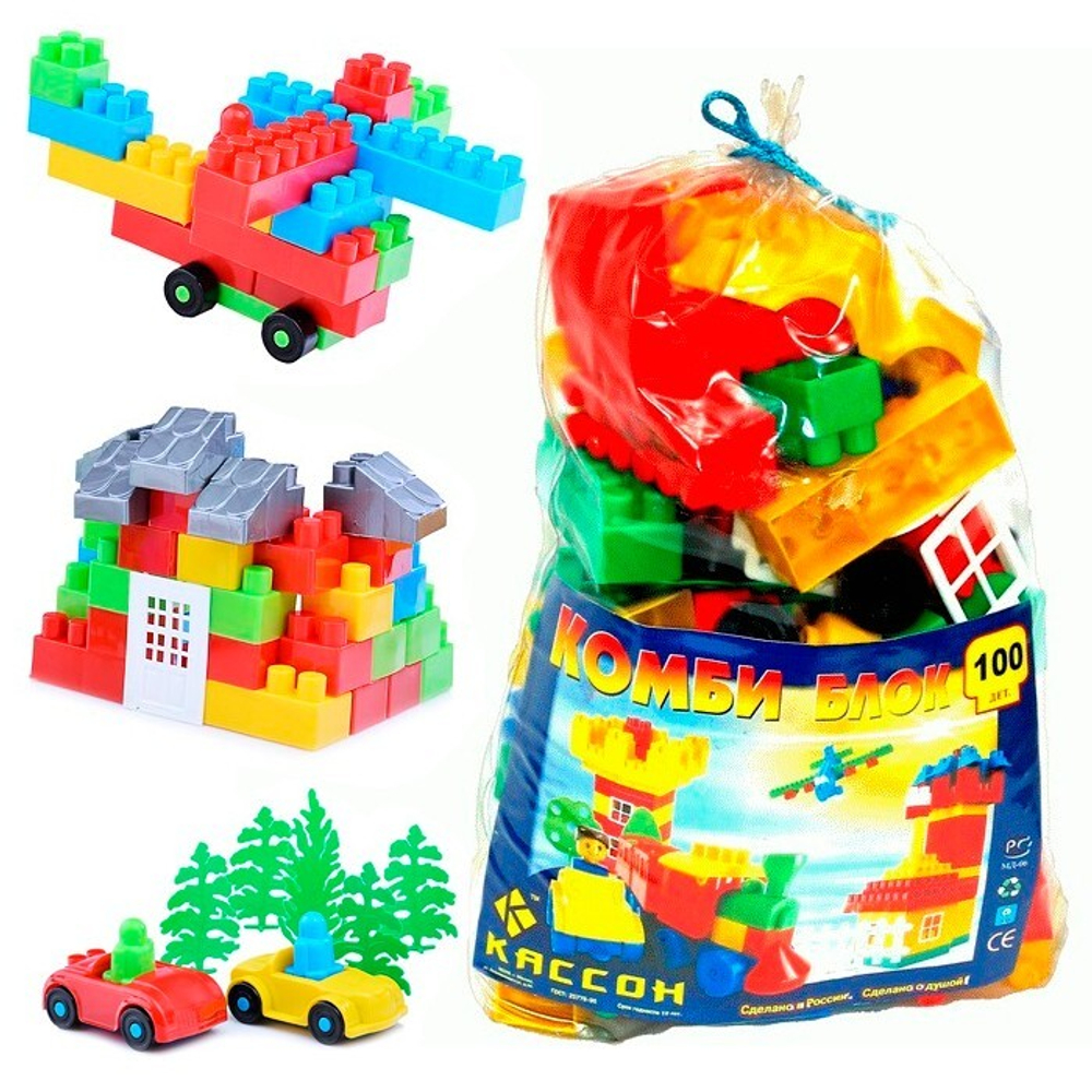 Конструктор Комби Блок 100 4-512 /15/