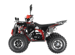 Квадроцикл Wels Thunder EVO-X 125 куб/см 10 л.с колеса 8" цвет Черный/красный