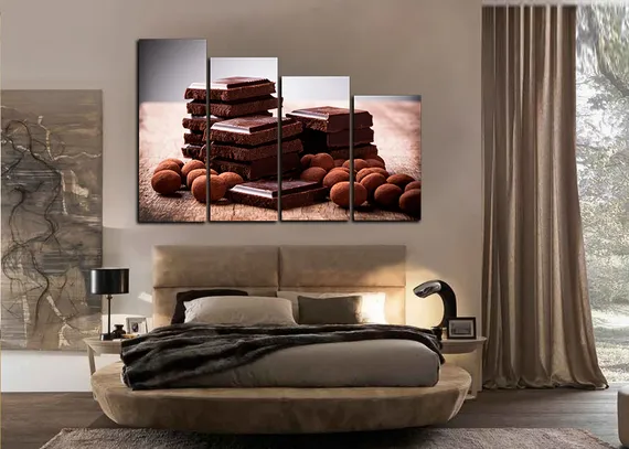 Модульная картина "Настоящий шоколад "
