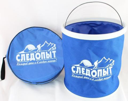Ведро складное «Следопыт» объемом 9 литров (PF-CT-F03)
