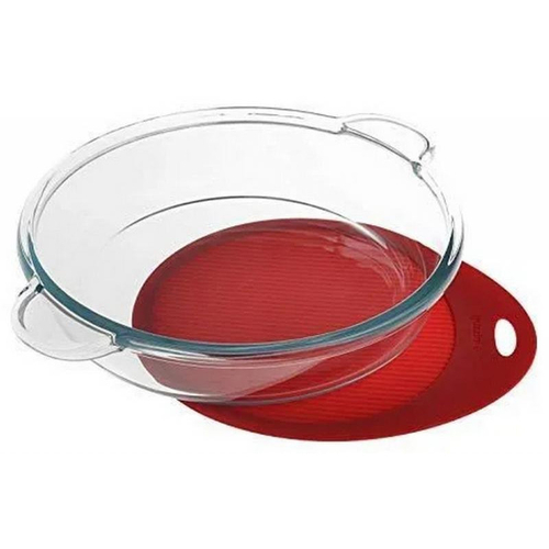 Посуда для СВЧ круглая с ручками 240мм