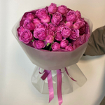 Букет из  9 шт кустовой пионовидной розы премиум