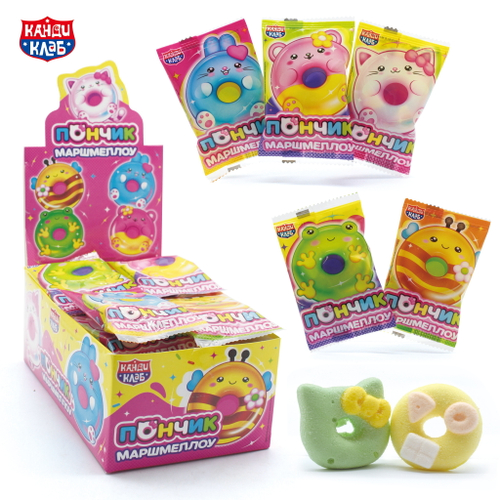 Маршмеллоу "Пончик" 12*30шт 10г