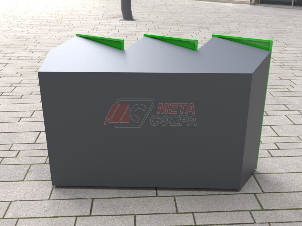 Урна REPEAT для раздельного сбора мусора