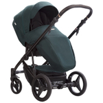 Детская коляска Bebetto Loren Gloss 3 в 1 с автокреслом Avionaut Cosmo 02 т.зеленый