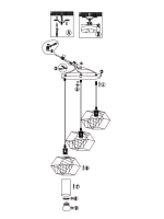 Люстра подвесная E27*3*60W черный