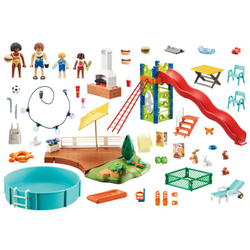 Конструктор Вечеринка у бассейна Playmobil 70987 (свет)
