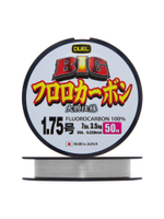 Флюорокарбоновая леска для рыбалки Duel Big Fluorocarbon 100%, 0,66 мм, 50 м, 25 кг, прозрачный