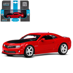 Модель 1:43 Chevrolet Camaro SS, красный, откр. двери, инерция