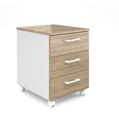 Тумба подкатная AL-3.0 ц.з. 430х500х580