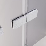 Душевая дверь Veconi Premium Alassio CH AL-150-00-CH-C4 150 стекло прозрачное осветленное/профиль хром